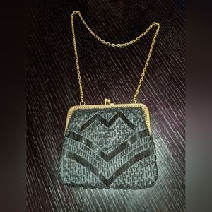Antique beaded purse